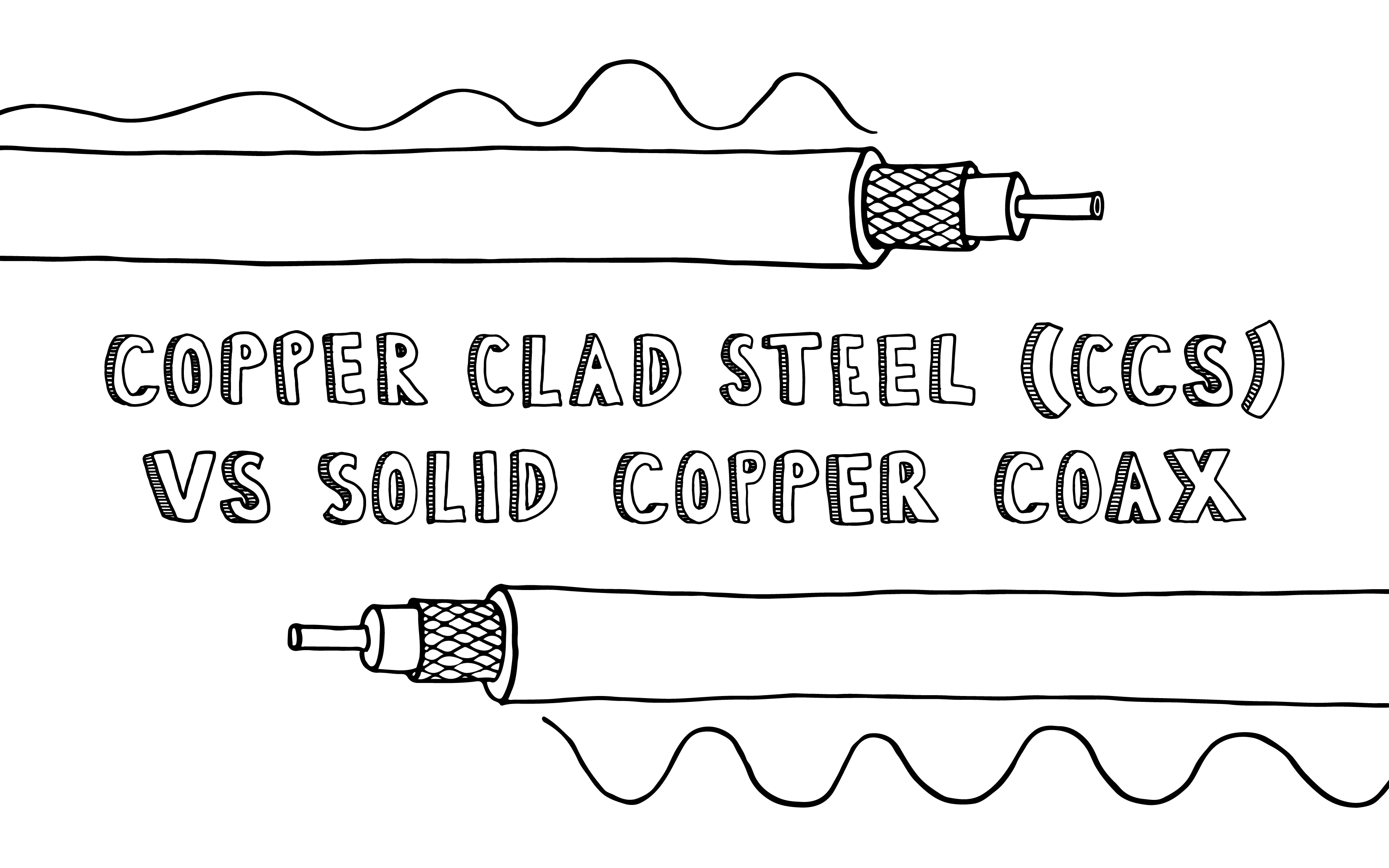 Copper Clad Steel (CCS) vs Solid Copper Coax