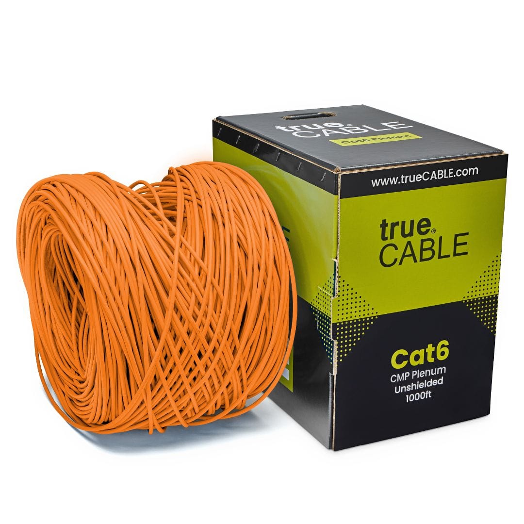 Cat6 Plenum Ethernet Cable|Unshielded