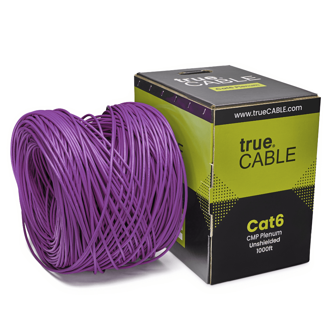 Cat6 Plenum Ethernet Cable|Unshielded