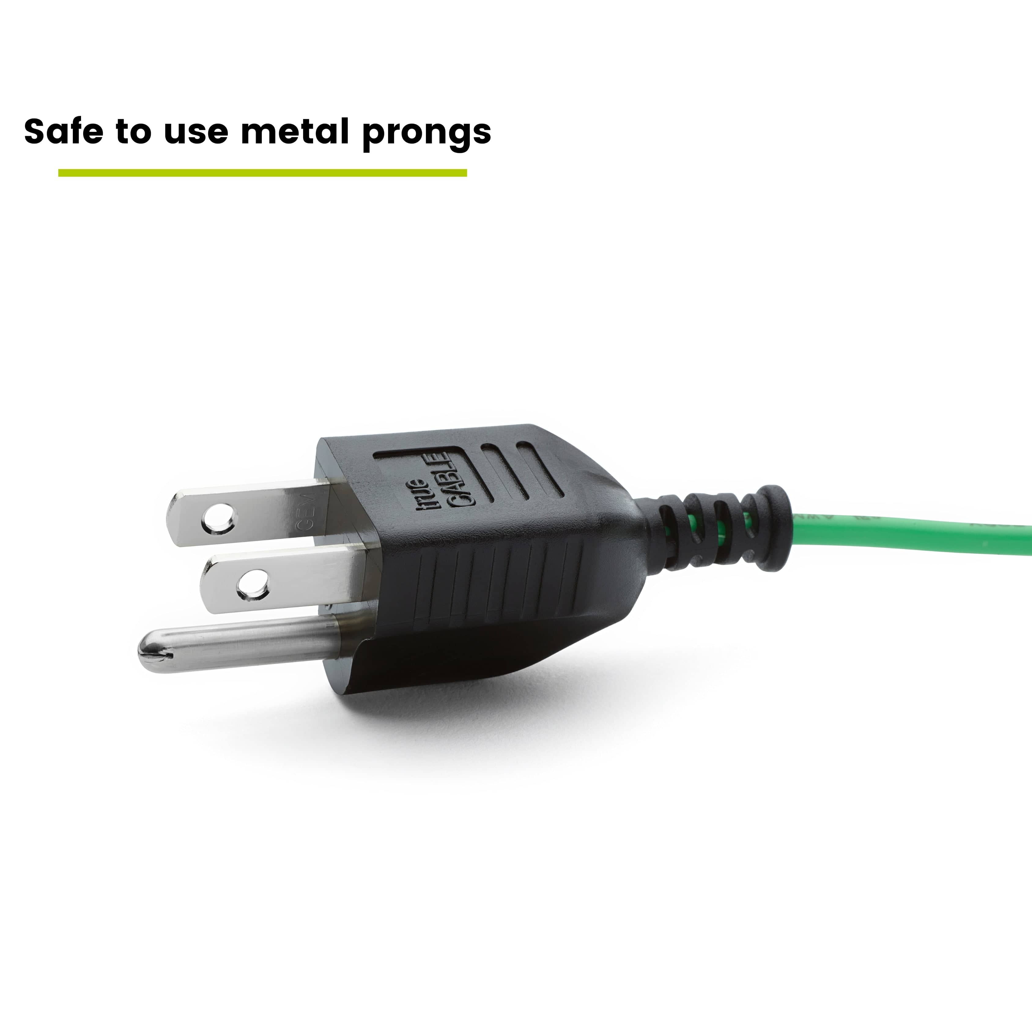 truePLUG, ground extension wire, 3 prong outlet