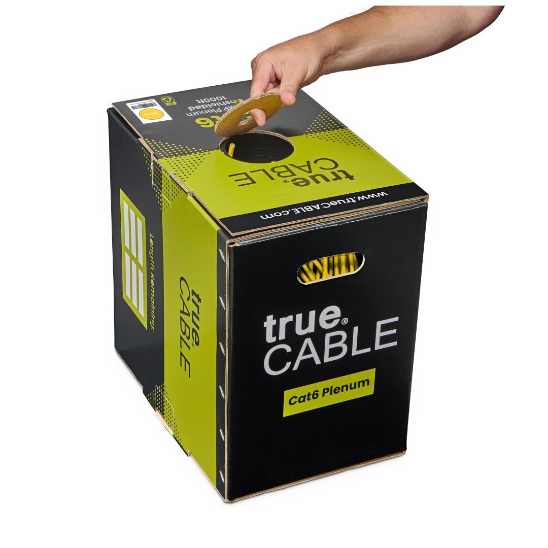 Cat6 Plenum Ethernet Cable|Unshielded
