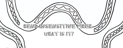 Fiber Optic Bend-Insensitive Fiber