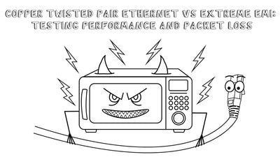 copper twisted pair ethernet vs extreme emi testing