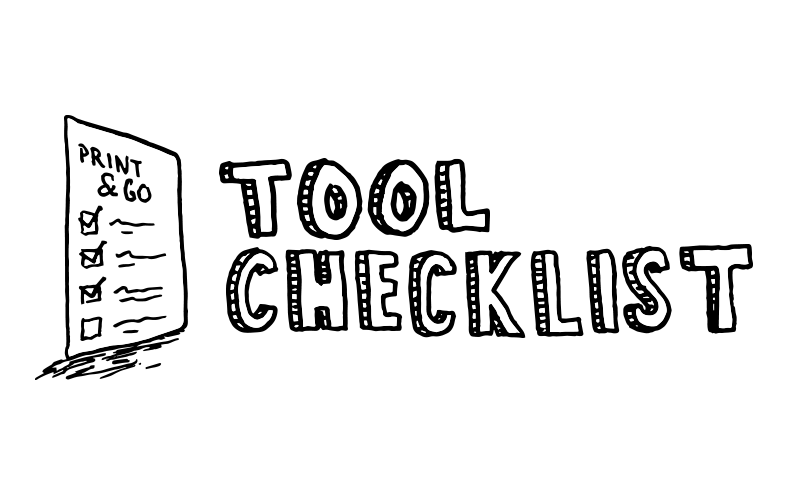 Print & Go DIY Cable Installation Tool Checklist