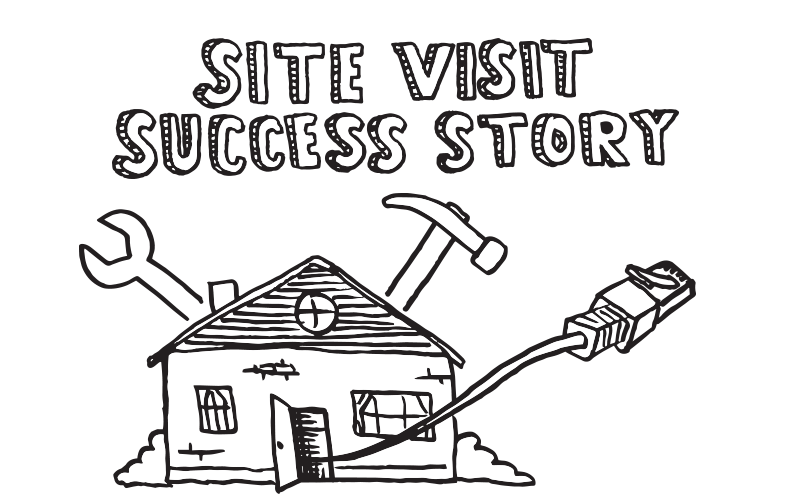 trueCABLE Site Visit Success Story
