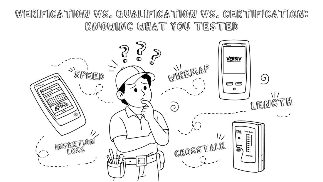 Ethernet Cable Testing Explained: Verification, Qualification, &amp; Certification