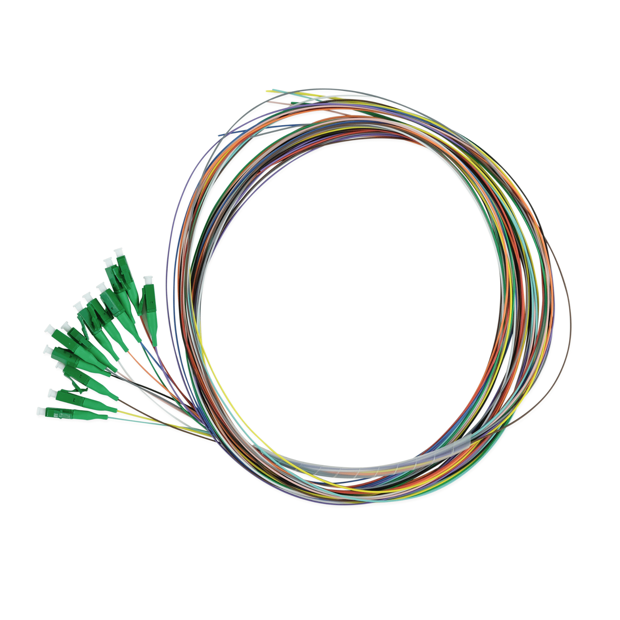 12 Fiber LC APC Pigtail OS2 | SM LSZH