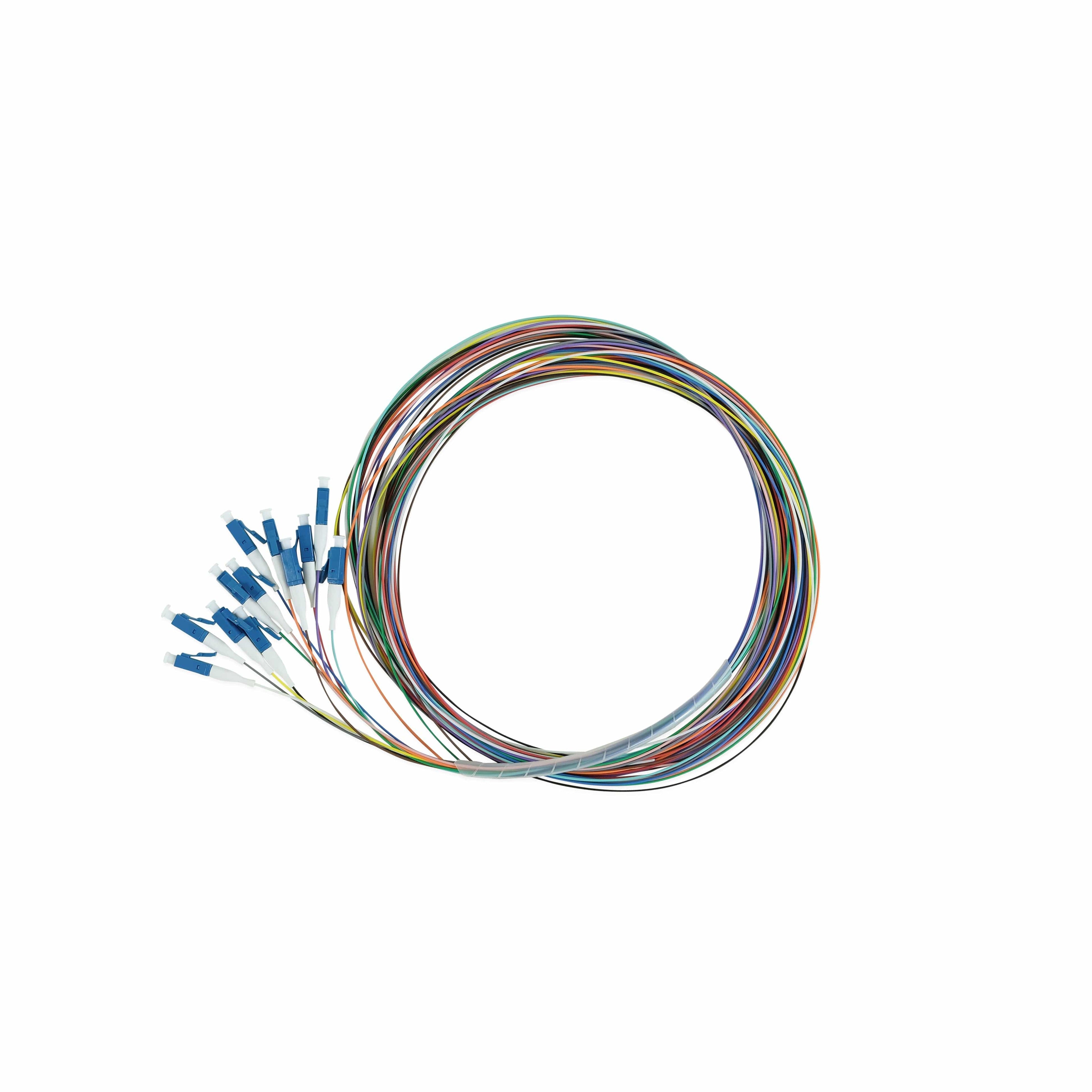 12 Fiber LC UPC Pigtail OS2 | SM LSZH