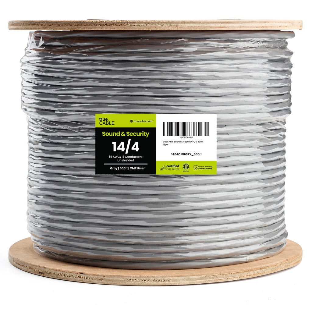 Sound & Security Bulk Cable | Unshielded CMR/CL3R Riser