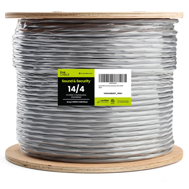 Sound & Security Bulk Cable | Unshielded CMR/CL3R Riser