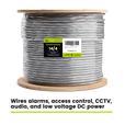Sound & Security Bulk Cable | Unshielded CMR/CL3R Riser
