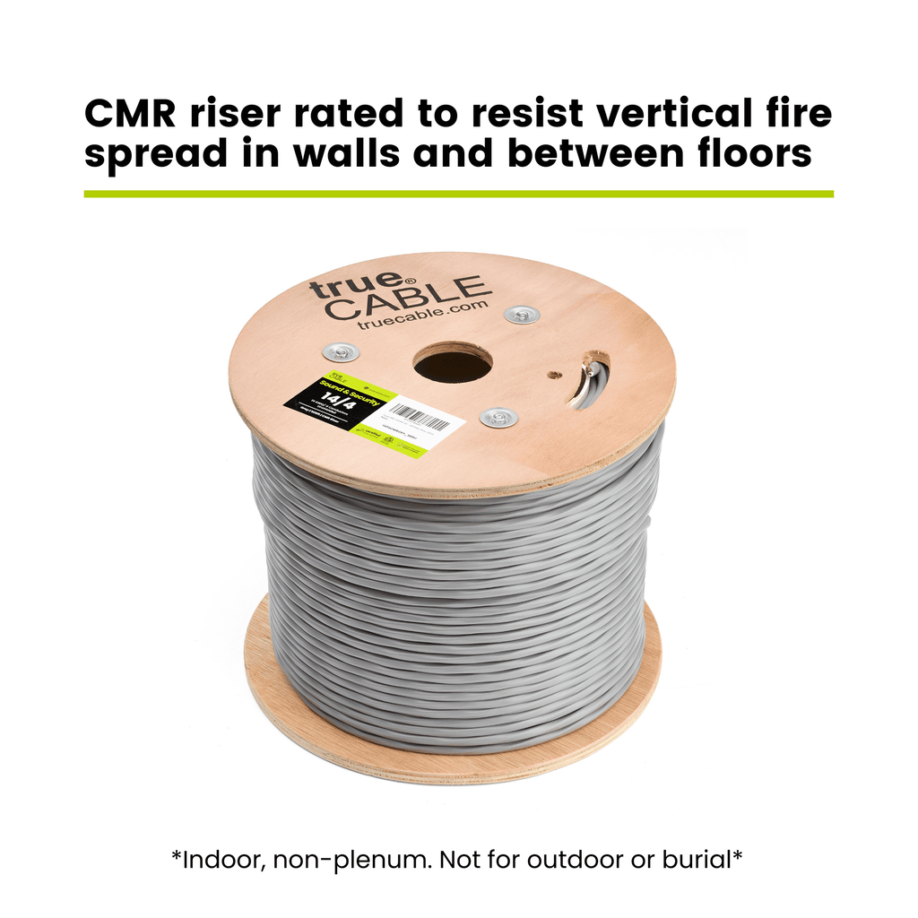 Sound & Security Bulk Cable | Unshielded CMR/CL3R Riser