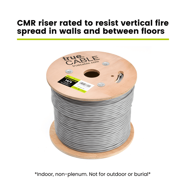 Sound & Security Bulk Cable | Unshielded CMR/CL3R Riser