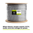 Sound & Security Bulk Cable | Unshielded CMR/CL3R Riser