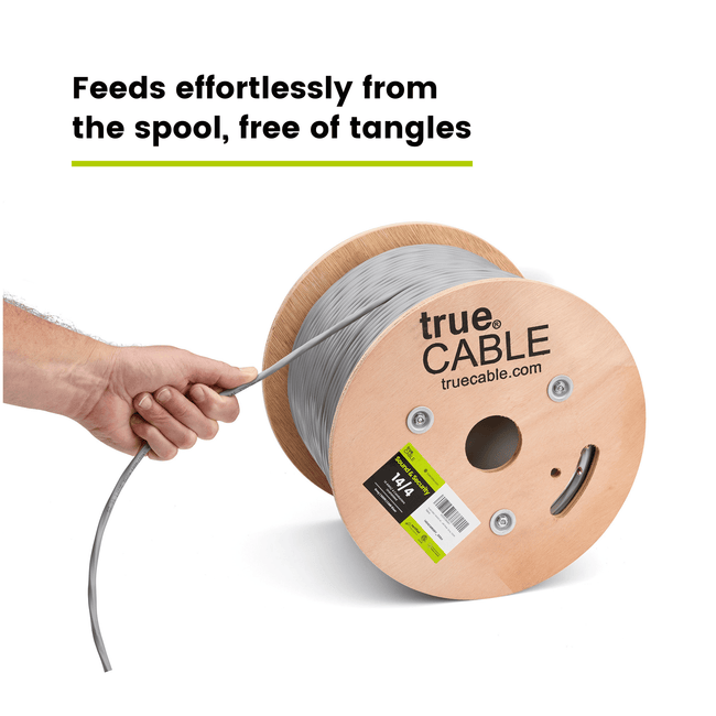 Sound & Security Bulk Cable | Unshielded CMR/CL3R Riser