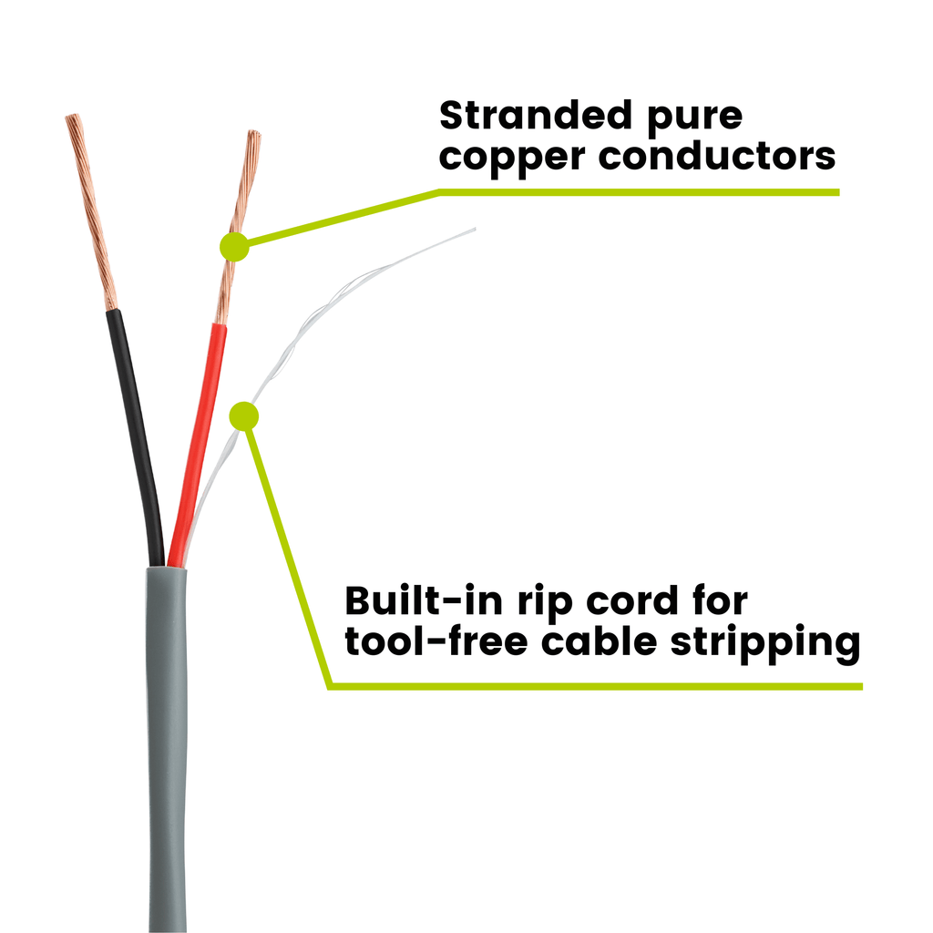 Sound & Security Bulk Cable | Unshielded CMR/CL3R Riser