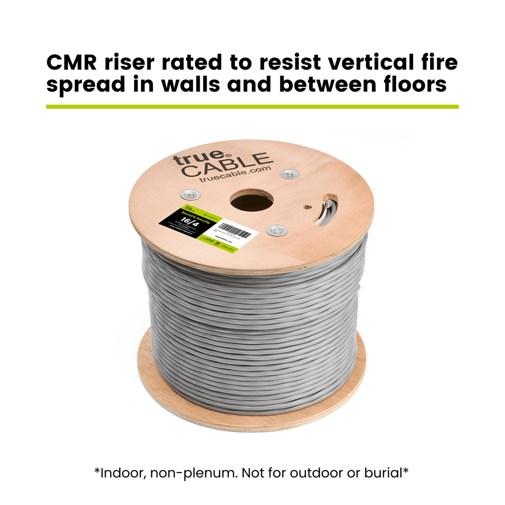 Sound & Security Bulk Cable | Unshielded CMR/CL3R Riser