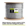 Sound & Security Bulk Cable | Unshielded CMR/CL3R Riser