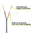 Sound & Security Bulk Cable | Unshielded CMR/CL3R Riser