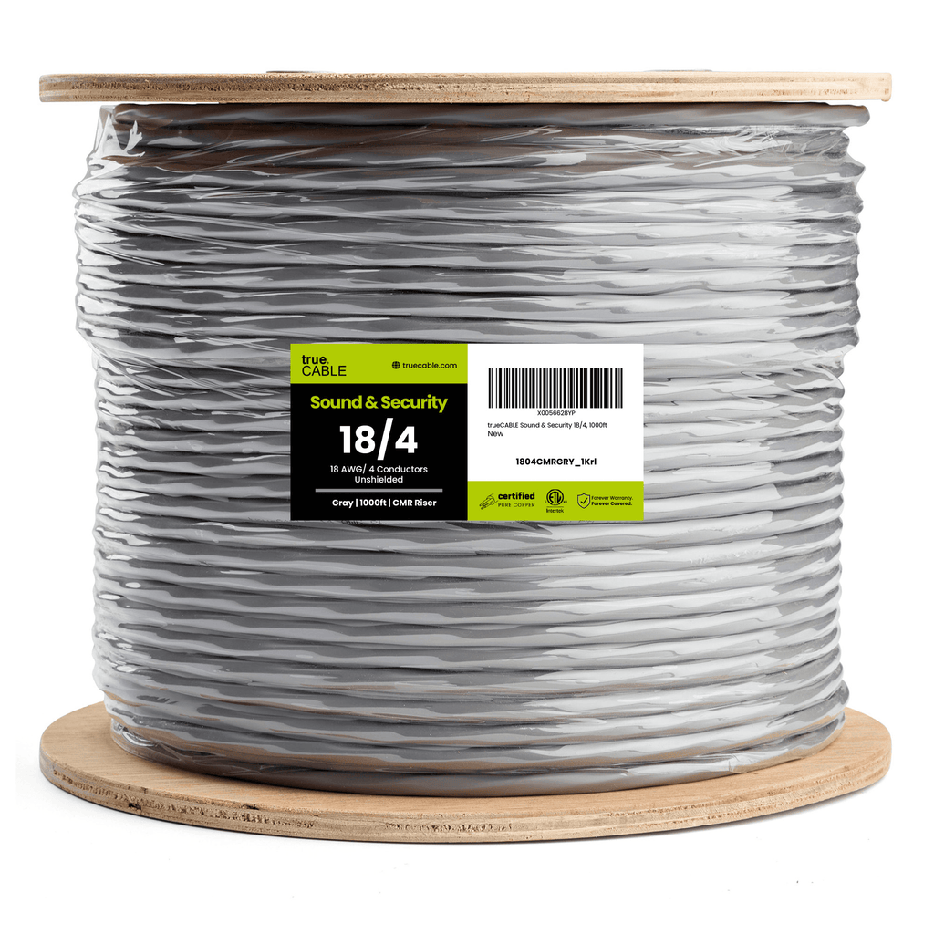 Sound & Security Bulk Cable | Unshielded CMR/CL3R Riser