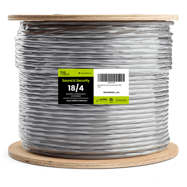 Sound & Security Bulk Cable | Unshielded CMR/CL3R Riser