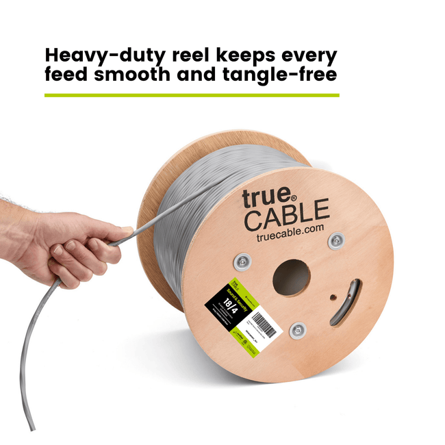 Sound & Security Bulk Cable | Unshielded CMR/CL3R Riser