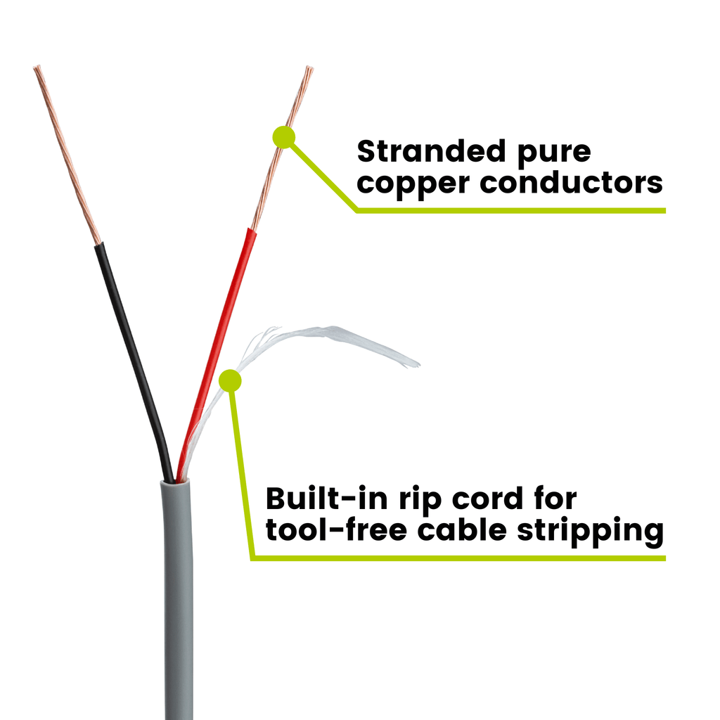 Sound & Security Bulk Cable | Unshielded CMR/CL3R Riser