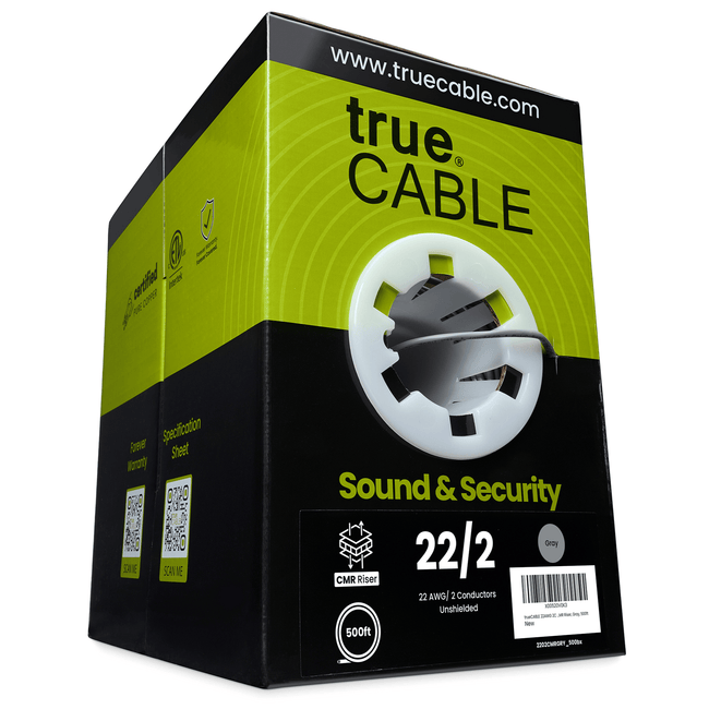 Sound & Security Bulk Cable | Unshielded CMR/CL3R Riser