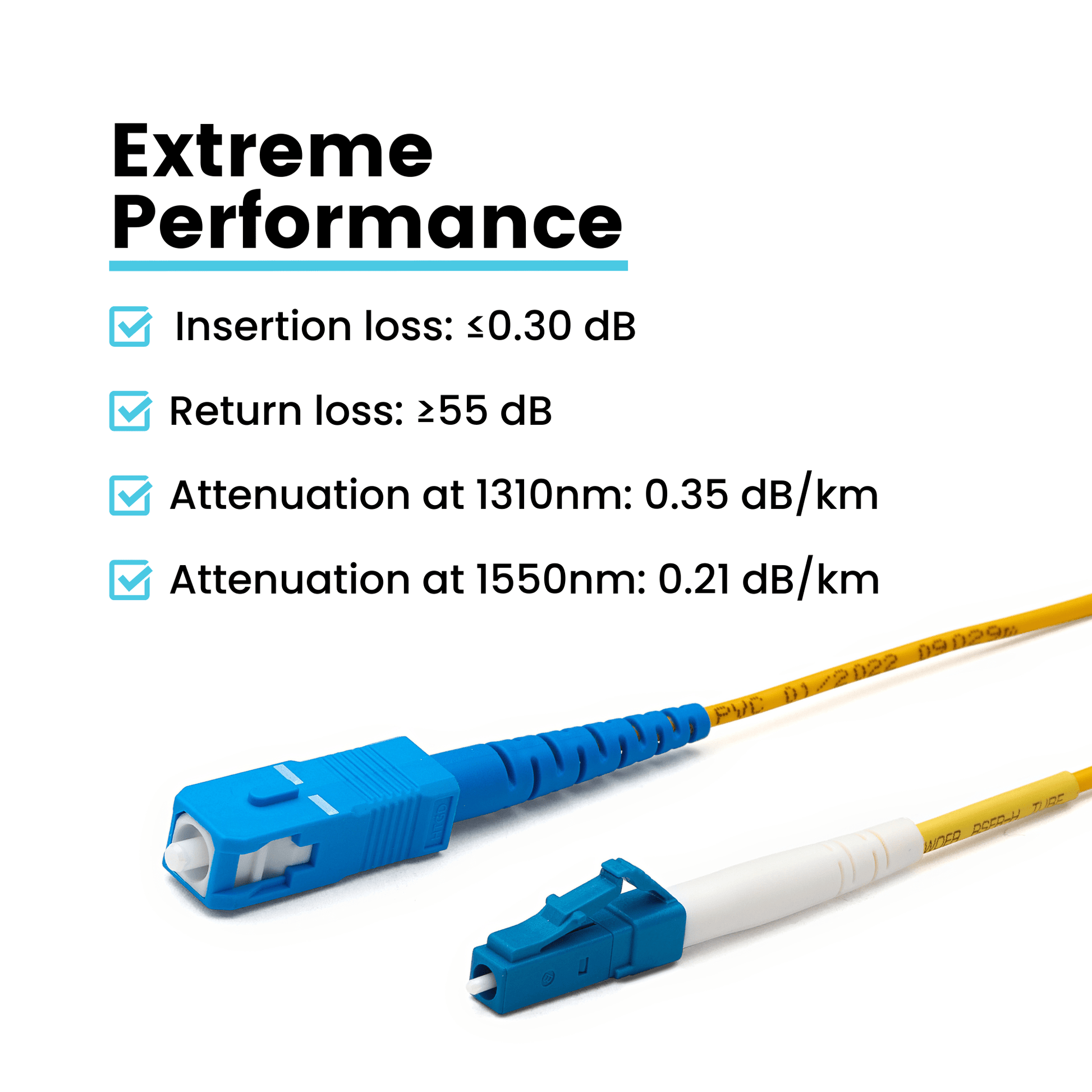 LC to SC UPC Simplex OS2 | SM OFNR