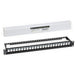 Shielded Patch Panel, 24 Port, 1U, Blank Modular