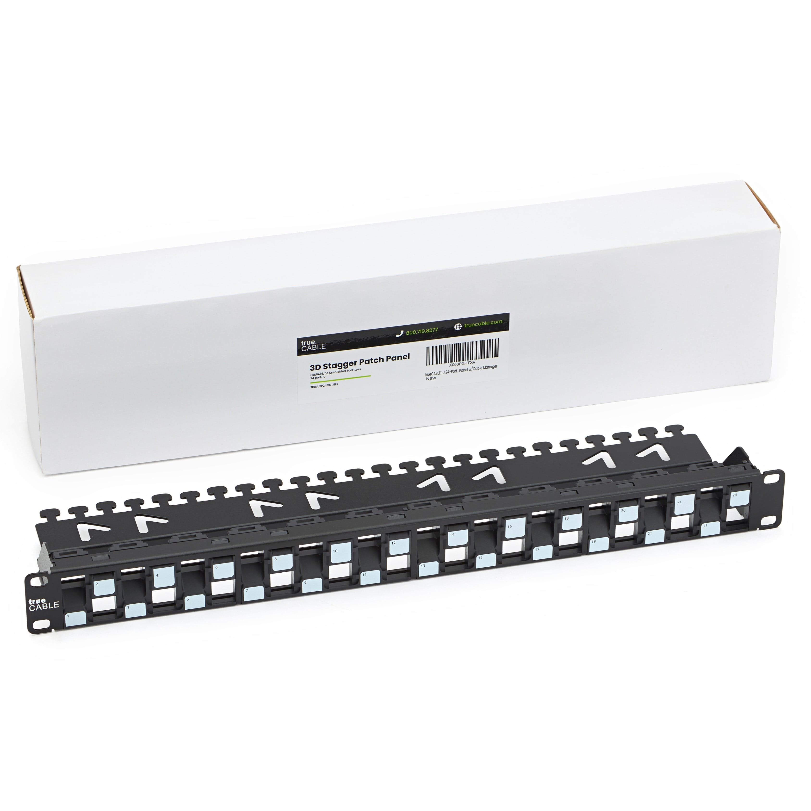 Unshielded Patch Panels – trueCABLE
