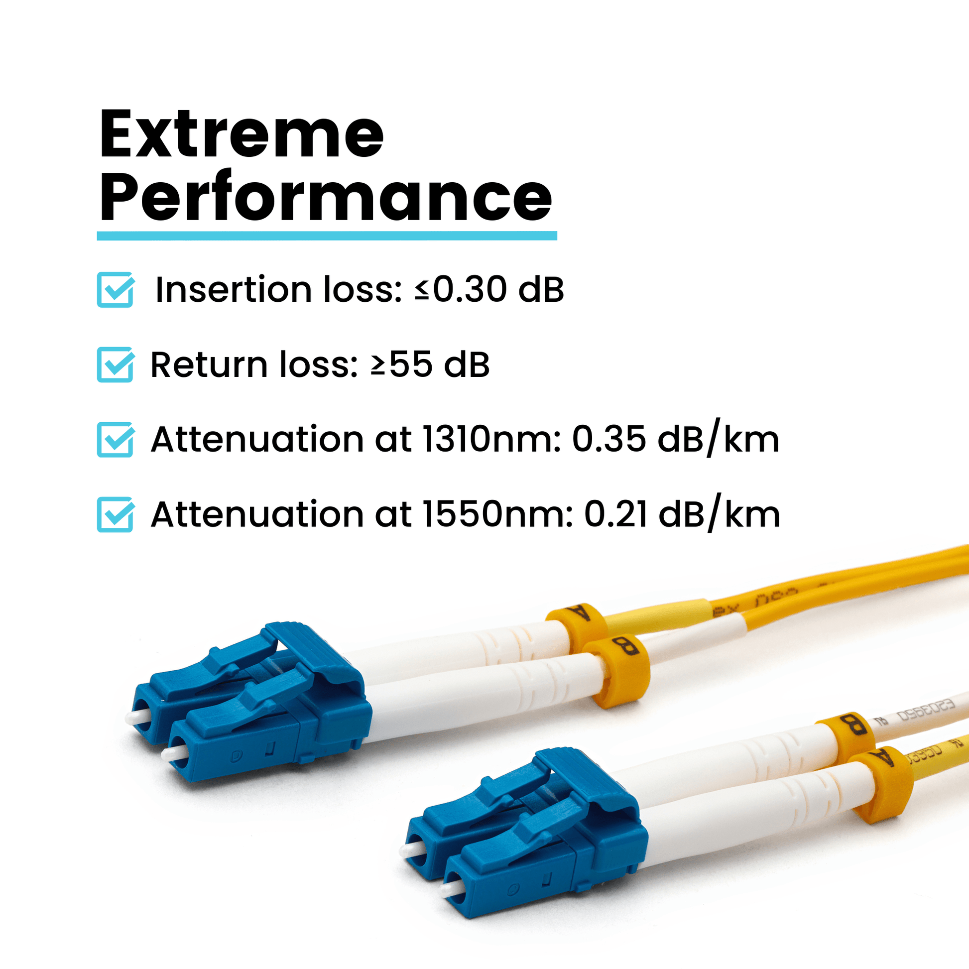 LC to LC UPC Duplex OS2 | SM OFNR