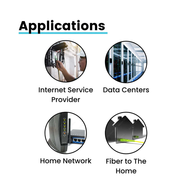 SC APC Simplex Fiber Pigtail OS2 | SM LSZH - 6 PACK