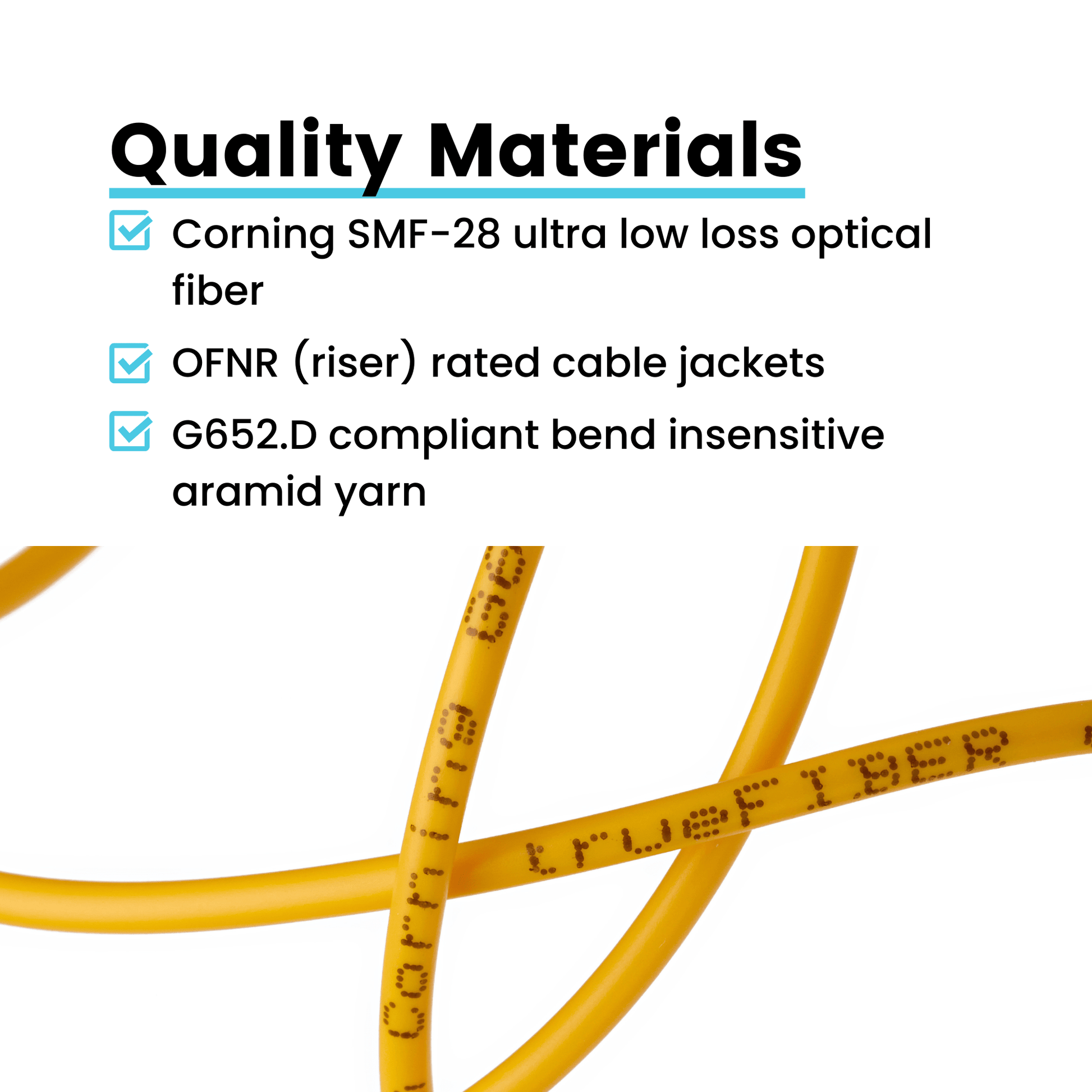 LC to LC UPC Simplex OS2 | SM OFNR
