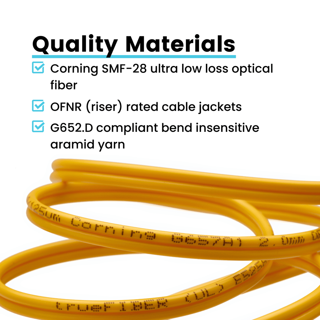 LC to SC UPC Duplex OS2 | SM OFNR