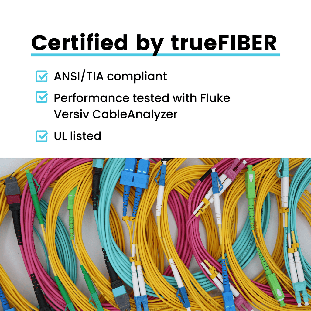 LC to LC APC Simplex OS2 | SM OFNR