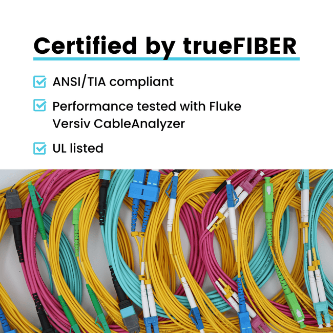 LC to LC UPC Duplex OM3 | MM OFNR