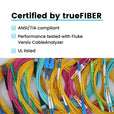 MTP® to MTP® Female OS2 12 Fiber Type A | SM OFNP