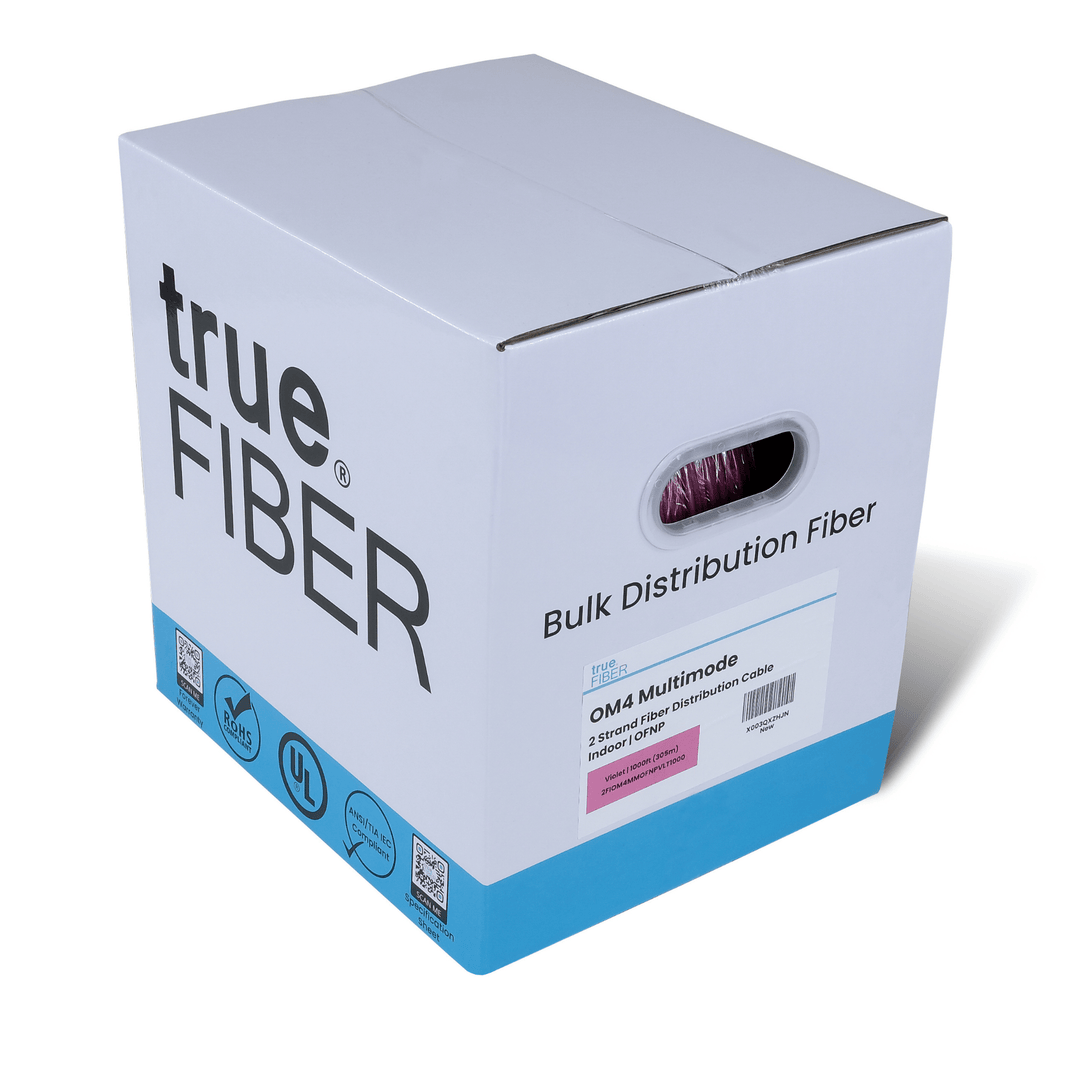 Bulk Distribution Fiber OM4 Multimode 2 Strand