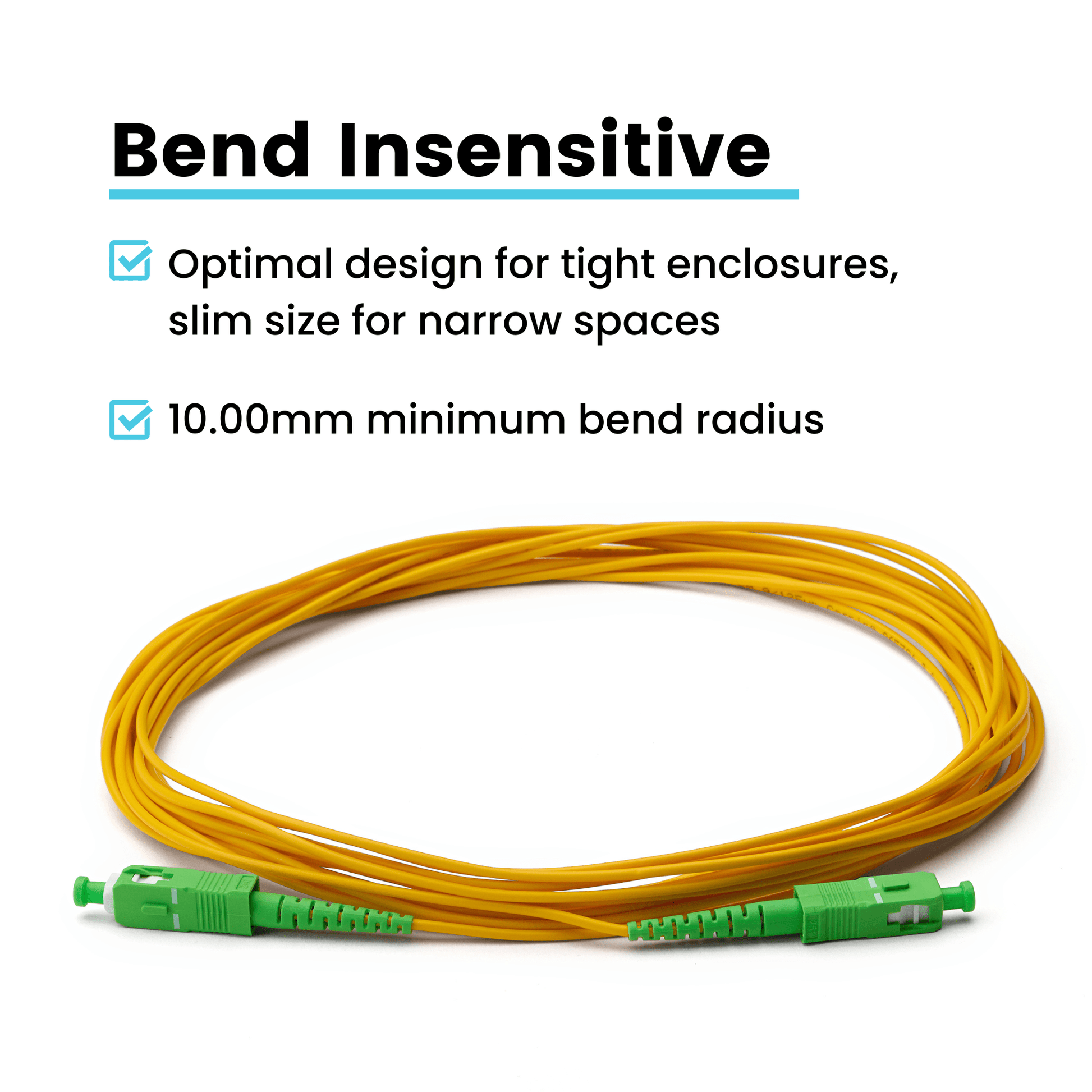 SC to SC APC Simplex OS2 | SM OFNR