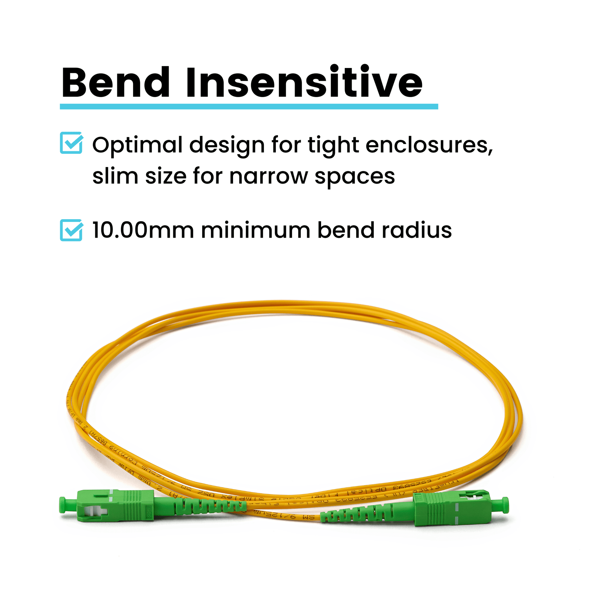 SC to SC APC Simplex OS2 | SM OFNR