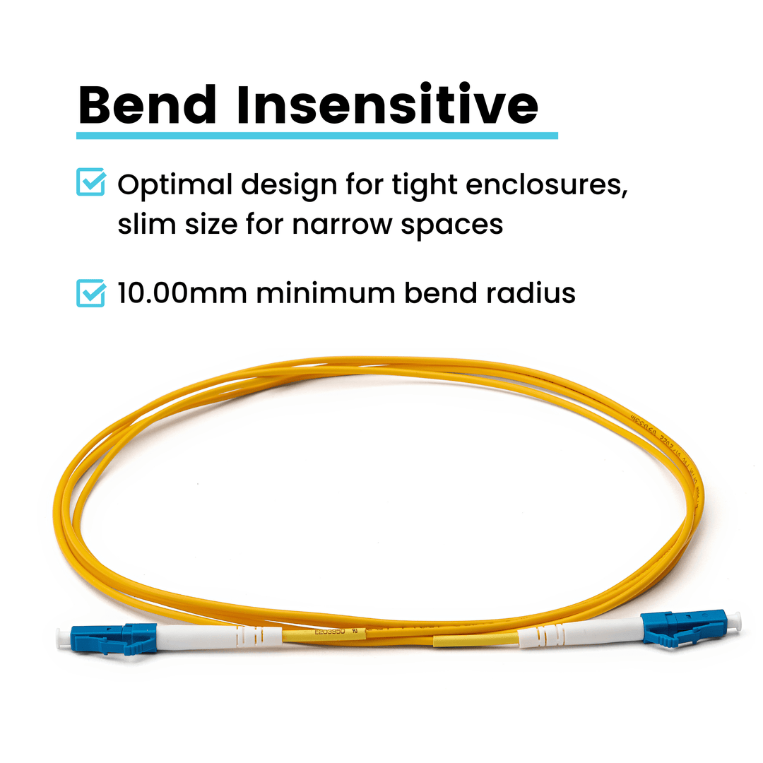 LC to LC UPC Simplex OS2 | SM OFNR