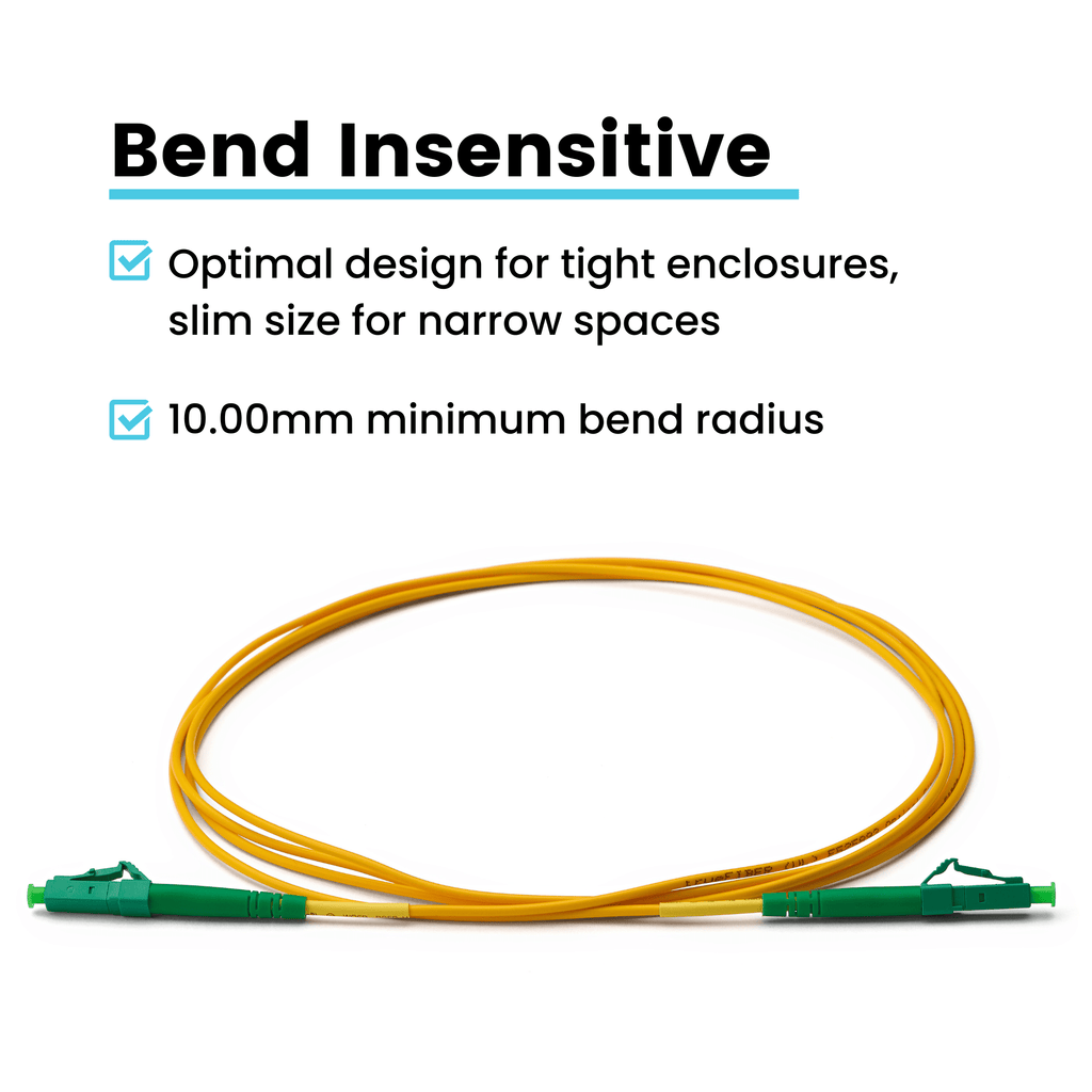 LC to LC APC Simplex OS2 | SM OFNR