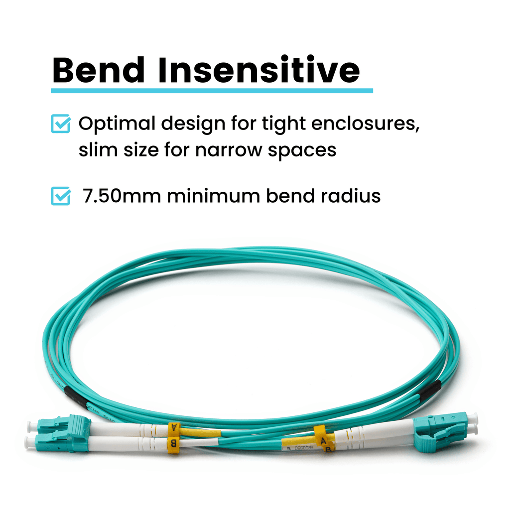 LC to LC UPC Duplex OM4 | MM OFNR