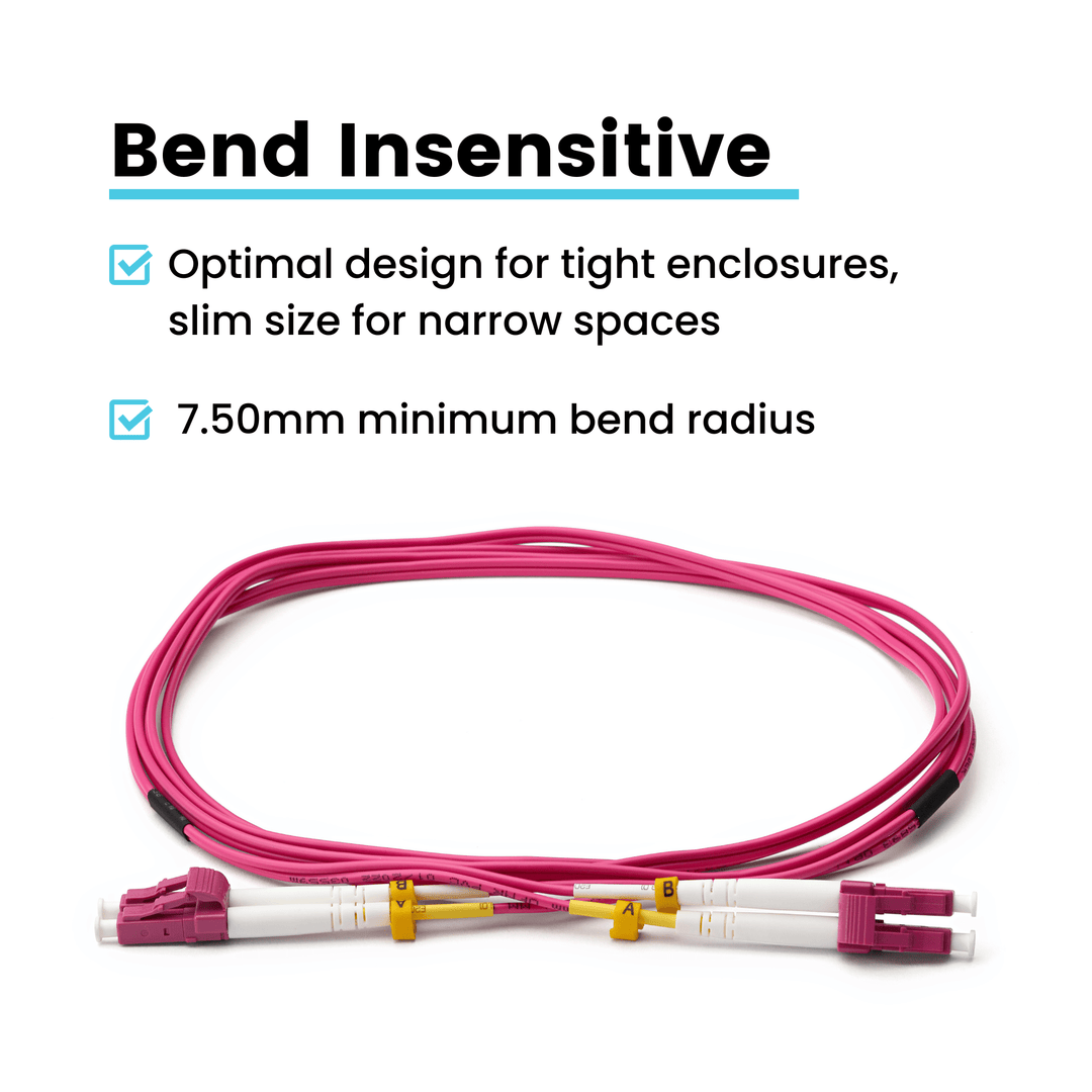 LC to LC UPC Duplex OM4 | MM OFNR