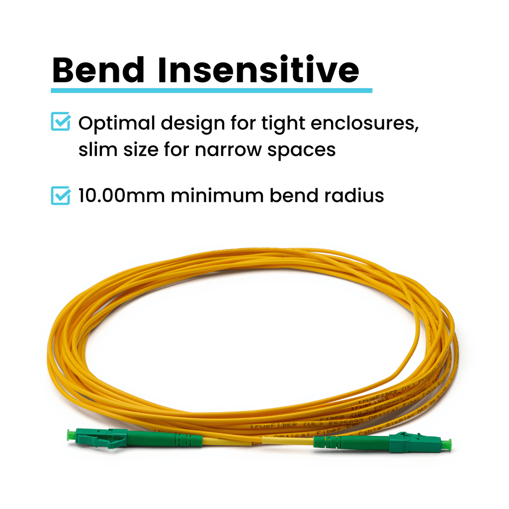 LC to LC APC Simplex OS2 | SM OFNR