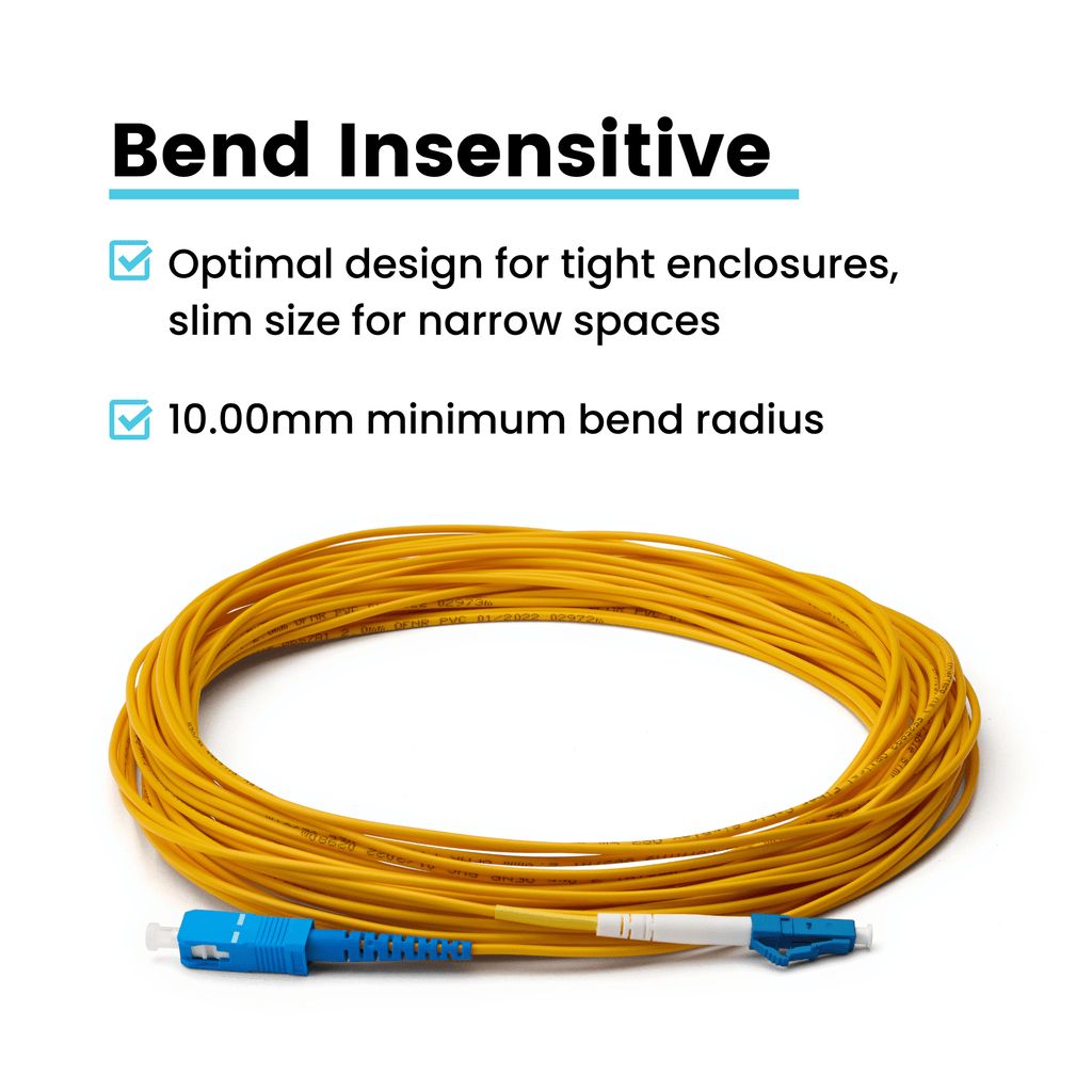 LC to SC UPC Simplex OS2 | SM OFNR