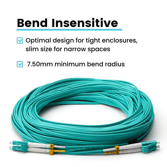 LC to LC UPC Duplex OM4 | MM OFNR