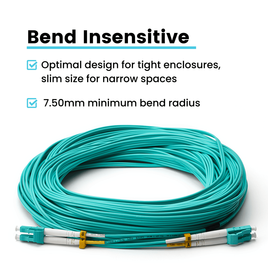 LC to LC UPC Duplex OM4 | MM OFNR