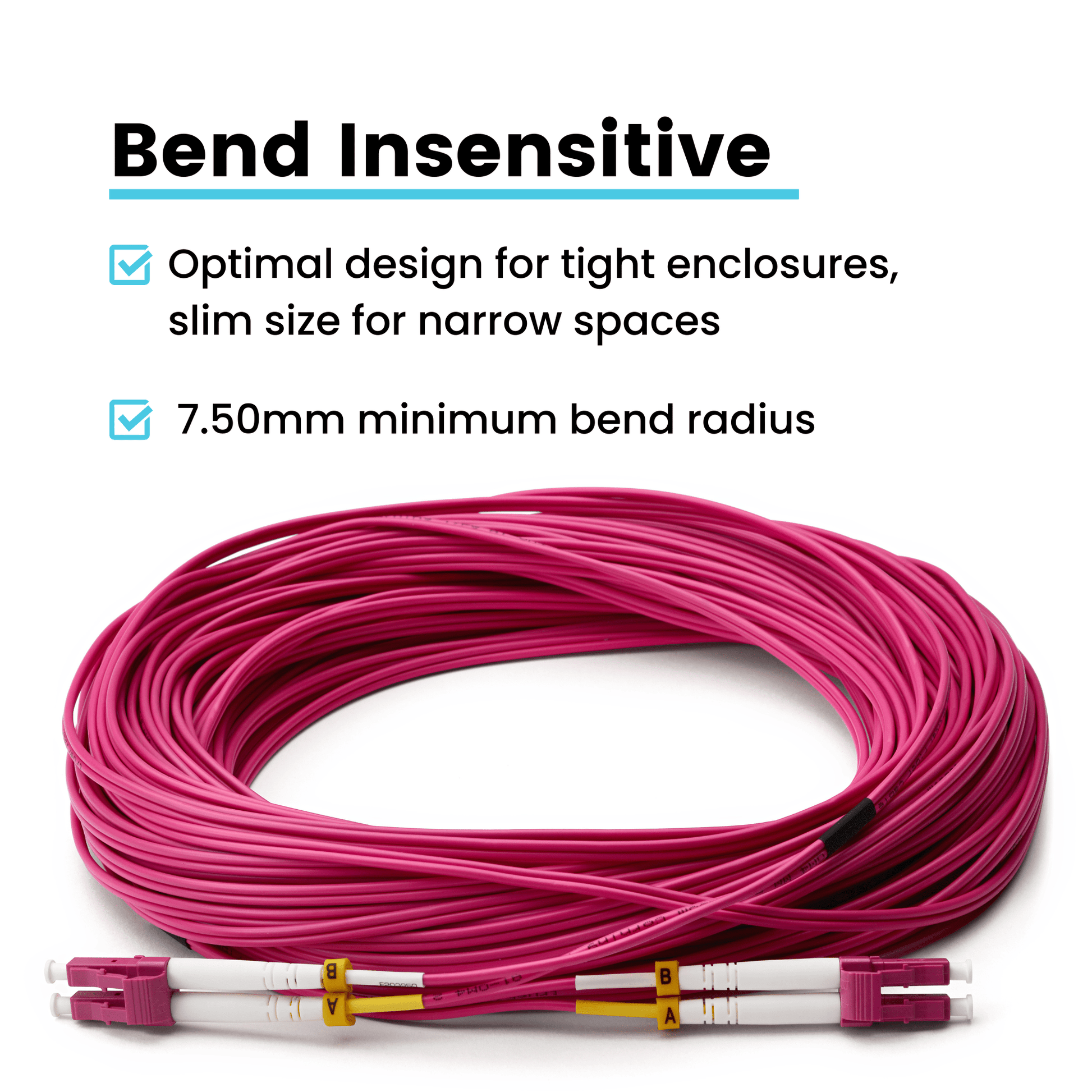 LC to LC UPC Duplex OM4 | MM OFNR